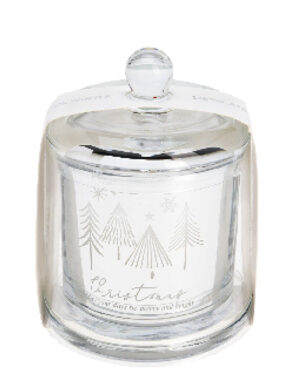 Doftljus med glaskupa